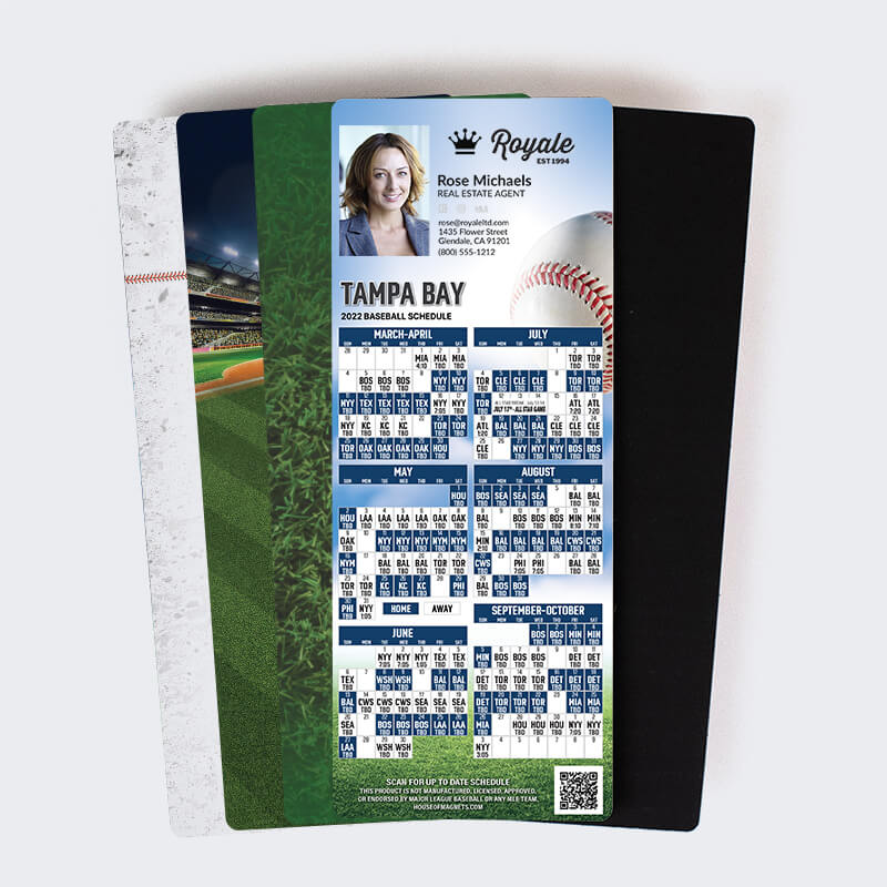 2022 Los Angeles Dodgers Schedule Magnets & Magnetic Schedules