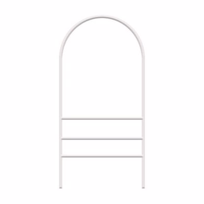 Picture of Dome Top Angle-Iron Frame - Double Rider - White